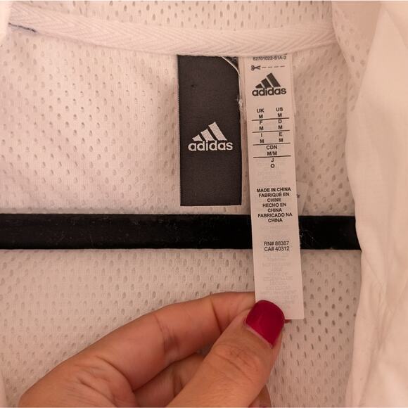 Adidas Sport ID Shell Lightweight Packable Windbreaker Hooded Jacket, Size M - Picture 5 of 8